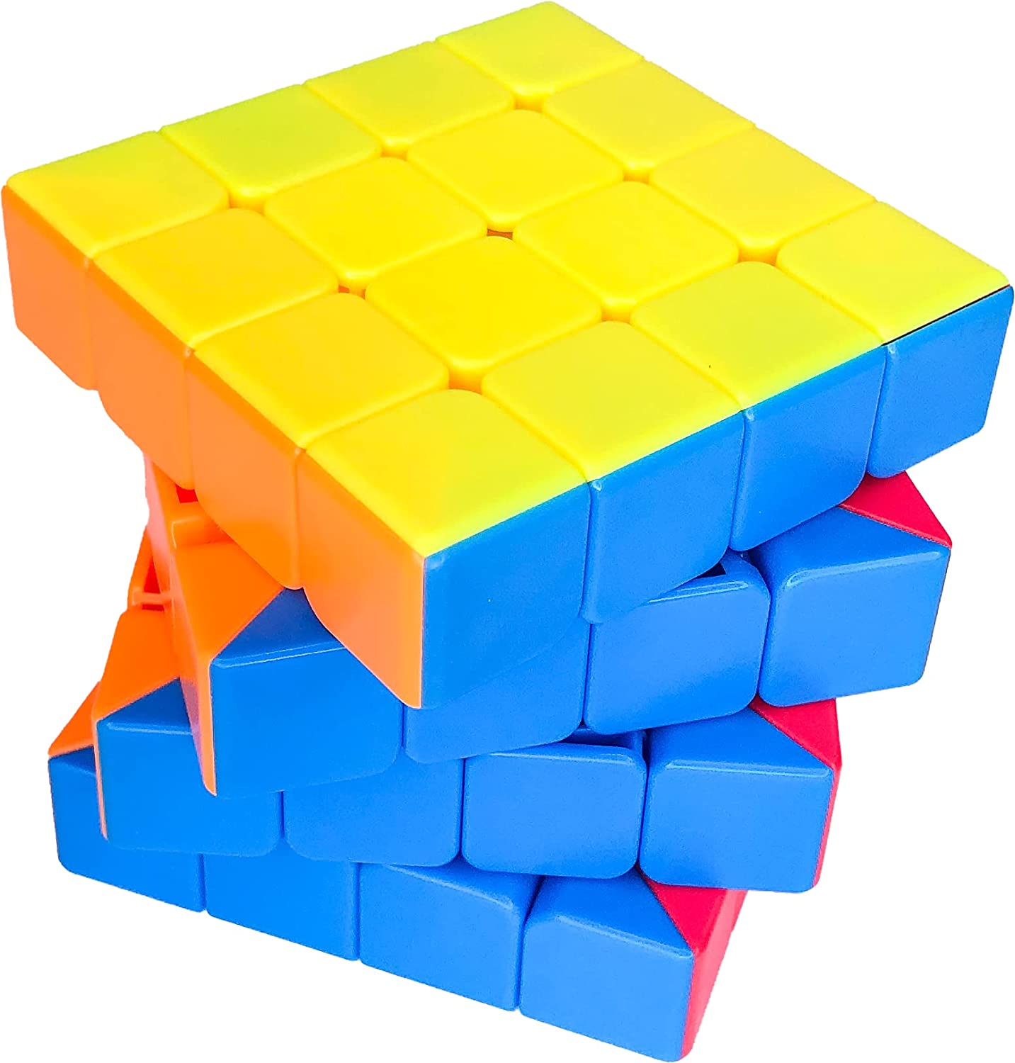 Cubo Magico 4x4 Colorido sem adesivos - Bumerang Brinquedos